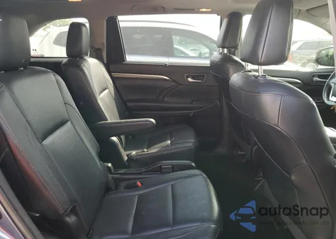 2018 Toyota Highlander Limited z USA, uszkodzony, nr VIN 5TDDZRFHXJS832999